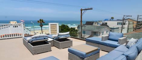 Deck w/ spectacular 360 degree ocean and bay views