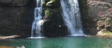 View of Falls from front porch