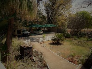 Parking lot.