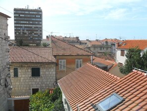 Blick von der Unterkunft