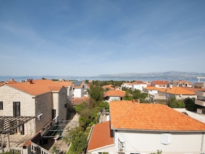 Blick von der Unterkunft