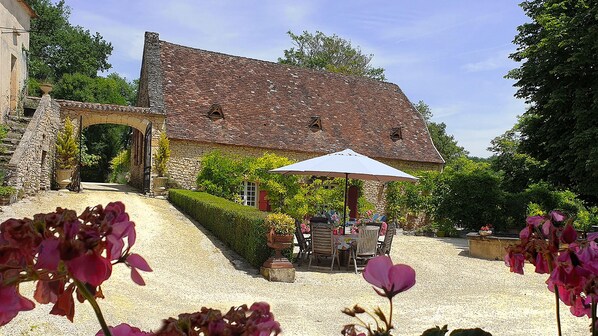 View from the courtyard