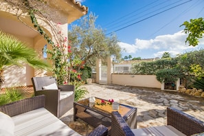 House with barbecue in Puerto de Alcudia.