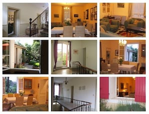 Hall -living room -dining room