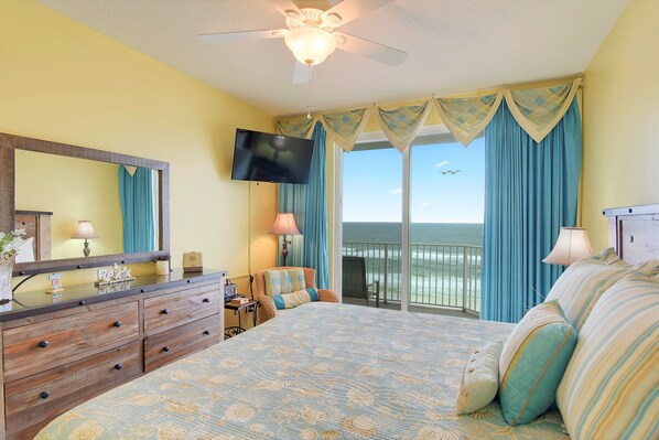 Gulf views from Master bedroom!