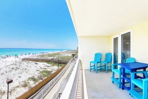 Balcony View - 
Sea Dunes Resort Unit 202 Fort Walton Beach Okaloosa Island Vacation Rentals