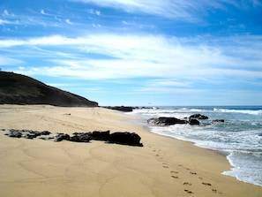 Gavilan beach, 200 yard walk from villa.