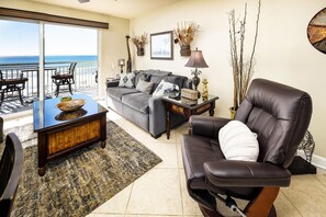 Living Room - 
Pelican Isle 308 Fort Walton Beach Okaloosa Island Vacation Rentals