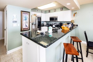 Kitchen - 
Pelican Isle 308 Fort Walton Beach Okaloosa Island Vacation Rentals