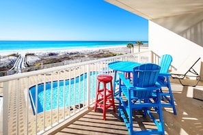 Balcony View -  Summer Place Resort, Unit 305 Okaloosa Island Fort Walton Beach Vacation Rentals