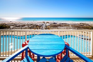 Balcony View - 
Summer Place Resort, Unit 305 Okaloosa Island Fort Walton Beach Vacation Rentals