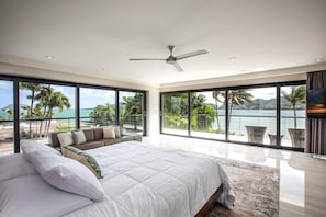 The master bedroom won't disappoint with these incredible views!