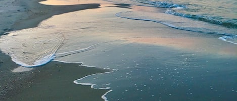 Beach at sunrise