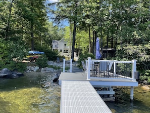 View of whole property from the dock.