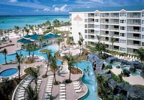 Pool and beach