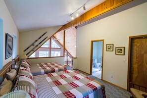 Large full bathroom upstairs.