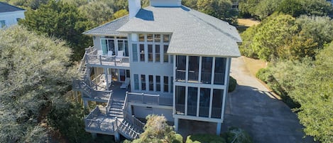 Aerial Photograph of the House