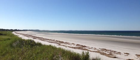 View of, and access to, beautiful, private, 2 mile white sand beach