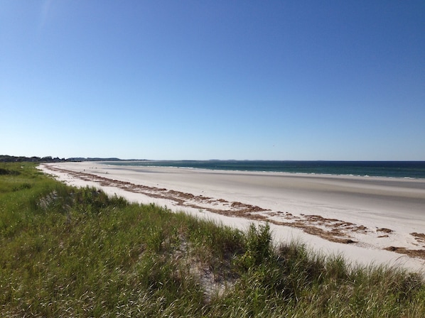 View of, and access to,  beautiful, private, 2 mile white sand beach