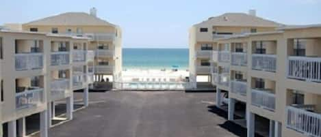 Direct View to the Ocean and Pool from
Your Balcony