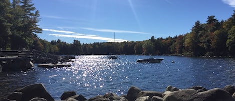 View of our cove on Raymond Cape
