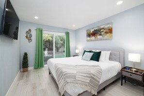 Relax and enjoy the smart TV in all 4 bedrooms.