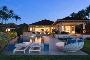 EVENING POOLSIDE VIEW