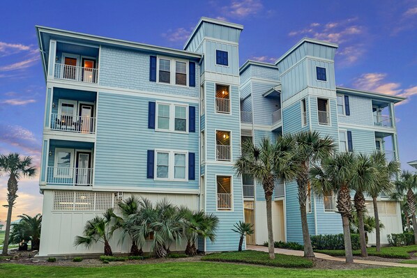 Unit is located on the top floor on the left in this building.