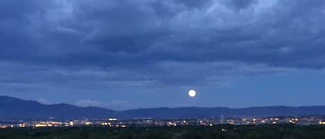 Night view from front door