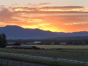 Sunrise FROM YOUR FRONT PORCH