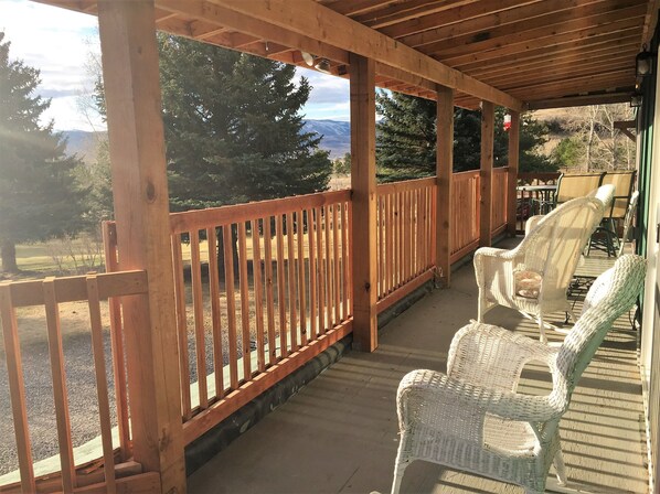 FRONT PORCH to watch the sunrises