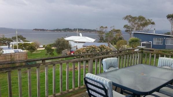 view from deck