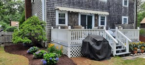 back deck with retractable awning
