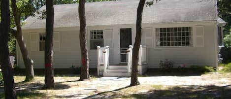  House set among the cool pine trees