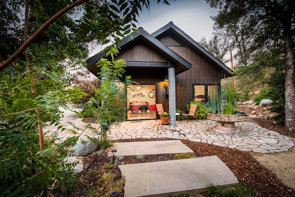 Oversized- over 700 sq. ft. with huge slate walk-in shower 