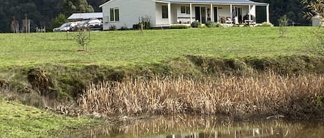House snapped from the billabong while in flood.