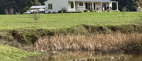 House snapped from the billabong while in flood. 