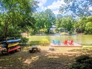  backyard and dock 