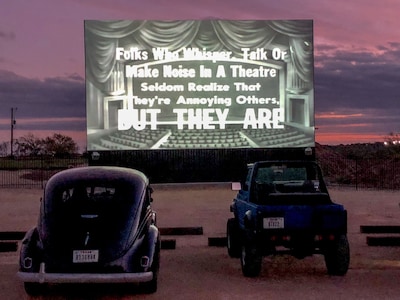 "A Galaxy Far, Far, Away" Tiny Home at Doc's Drive in Theatre