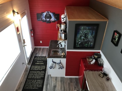 "A Galaxy Far, Far, Away" Tiny Home at Doc's Drive in Theatre