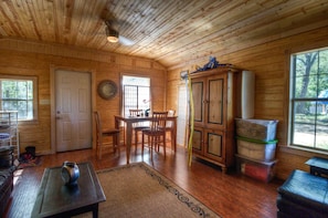 Bunkhouse (sleeping quarters photo looking towards the door)