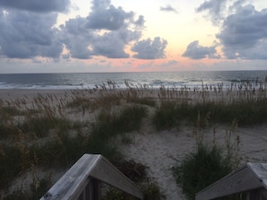 view from the boardwalk