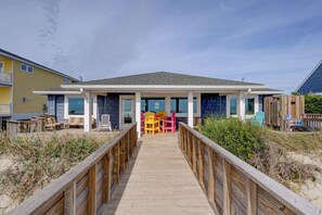 Beach front view