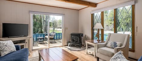 Bright, spacious living room