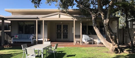 Front garden and house