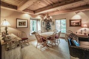 Dining room from kitchen