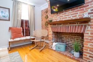 comfortable extra seating around couch