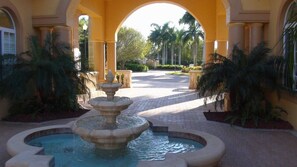 Entrance to the club house