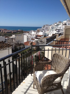 Balcony off the master bedroom