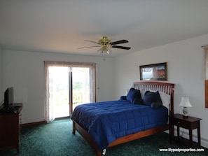 Master Bedroom with private deck